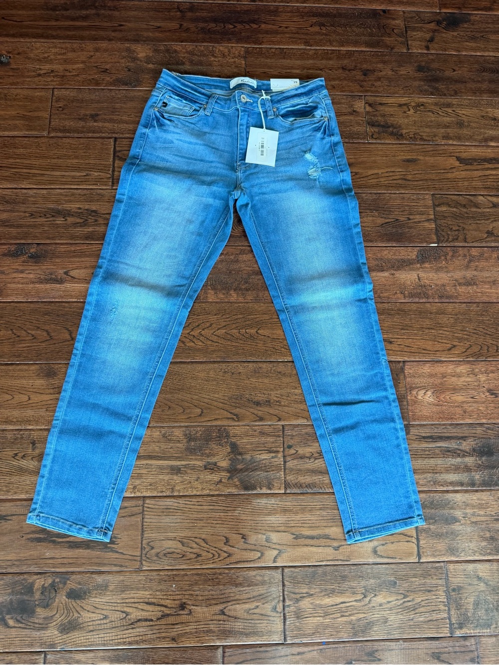KanCan Light Blue Distressed Skinny Jeans